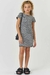 Vestido Teen Menina em Malha Colméia Vic&Vicky - comprar online