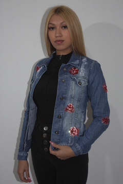 Campera Frida con rosas - 25 - comprar online