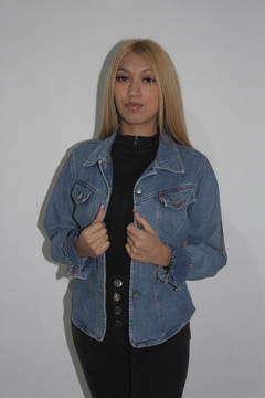 Campera Corazón con Alas - Pintada a Mano - comprar online