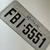 Placa para Carro - 40 x 13 - Cinza Refletiva (Modelo Quadrado) - comprar online