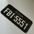 Placa Mini Esportiva - 31 x 13 - Preta - comprar online