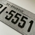 Placa Mini Esportiva - 31 x 13 - Cinza Refletiva (Modelo Balão) - comprar online