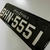 Placa de Carro - 40 x 13 - Preta - comprar online
