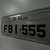 Imagem do Placa Mini - 36 x 11,5 - Cinza Refletiva (Modelo Quadrado) - Letras 4 x 3,5