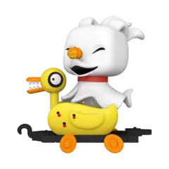 Funko Pop Train: Mundo de Jack - Zero en Carro Pato Halloween