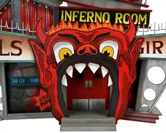 Beetlejuice con Gabardina de Picos y La Habitacion del Infierno Deluxe 7 Pulgadas en internet