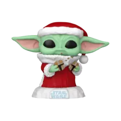 Funko Pop Star Wars: The Mandalorian Holiday 2024 - Grogu Santa - comprar en línea