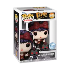 Funko Pop & Buddy: Elvira Mistress of the Dark - Elvira con Gonk Moonlight Exclusivo