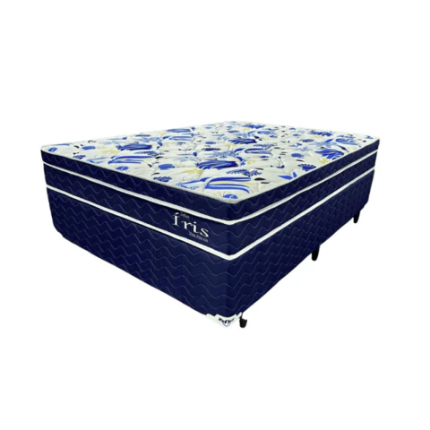 Conjunto Box Casal 138x188x66 Íris Zeflex