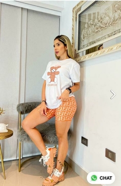 CONJUNTO BIKER FENDI - comprar online