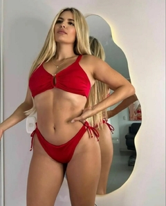TRAJE DE BAÑO HEBILLA AMARRE