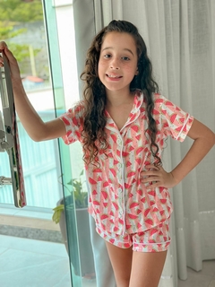 Pijama Infantil - Melância - comprar online