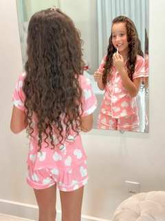 Pijama Infantil - Coração - comprar online