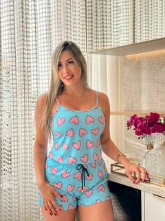 Pijama Luz Coração - comprar online