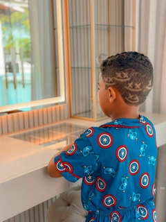Pijama Americano - Capitão América - comprar online