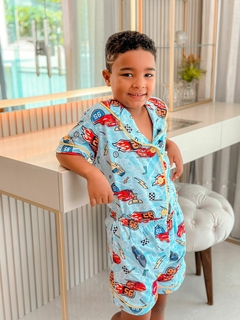 Pijama Americano - Relâmpago Mcqueen