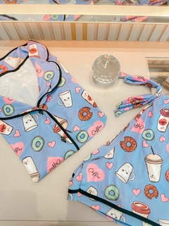 Pijama Conforto - Coffee