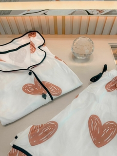 Pijama Conforto - Coração Off - comprar online