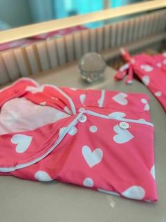 Pijama Conforto - Coração rosa - comprar online