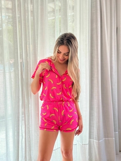 Pijama Aconchego - Banana