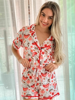 Pijama Aconchego - Cogumelo - comprar online