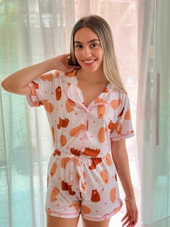 Pijama Aconchego - Capivara - comprar online