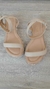 Sandalias Bajitas Doradas