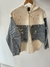Campera de diseño paño y jeans en internet