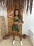Conjunto Canelado Verde Militar