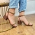 Sandália Salto Bloco Medalhas - comprar online