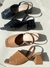 Sandália Salto Baixo Croco - comprar online