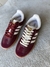 Adidas Samba Marsala com Camurça na internet