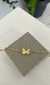Pulseira Borboleta Banhada a Ouro 18K - comprar online