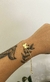Pulseira Borboleta Banhada a Ouro 18K