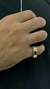 Anel Masculino com Pedra Azul ou Vermelha na internet