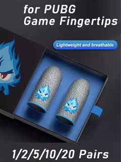 Jogo Touch Screen Finger Sleeve, Respirável Gaming Fingertips para PUBG, Luvas - comprar online