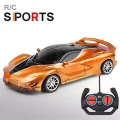 Controle Remoto Racing Car Sports para Crianças, Veículo de Alta Velocidade, V