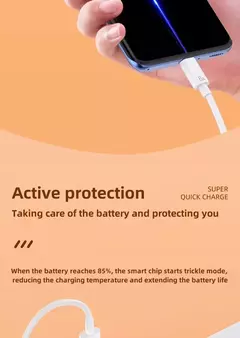 Carregador Rápido USB Tipo C, Cabo de Carregamento Turbo, Carregamento Rápido, - loja online