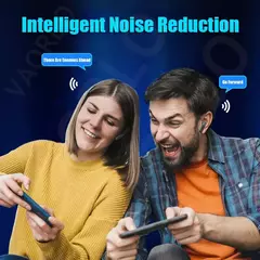 Mecha estilo sem fio gaming fone de ouvido tws bluetooth 5.3 baixa latência jog