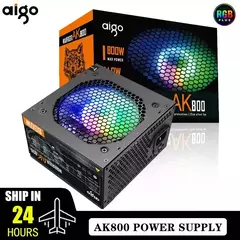 Aigo AK PC PSU Unidade de fonte de alimentação 500W 600W 700W 800W 1000W Gamin - comprar online