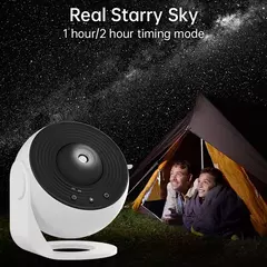 Projetor de galáxia de luz noturna Projetor de céu estrelado 360 ° Lâmpada - comprar online