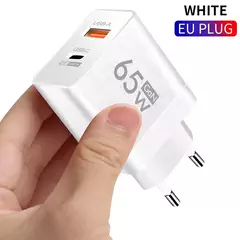 Total 65w gan pd carregador usb c adaptador de carregamento rápido para iphone na internet