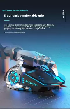 Rato recarregável bluetooth com fio pc gamer mouse computador gaming mouse ergo