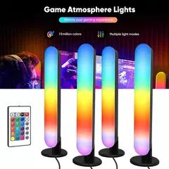 RGB Light Music Rhythm Pickup Lights, atualizado modelo recarregável USB, decor - comprar online