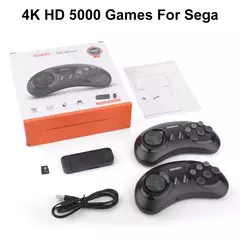 Console de jogos retrô 4k sg800, sem fio, 2.4g, embutido, 5000 jogos clássicos