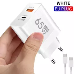 Total 65w gan pd carregador usb c adaptador de carregamento rápido para iphone na internet