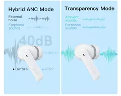 QCY HT05 ANC fone de ouvido Bluetooth 5.2 - comprar online