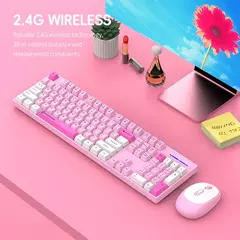 Shipadoo conjunto de combinação de teclado e mouse sem fio para jogos laptop d - loja online