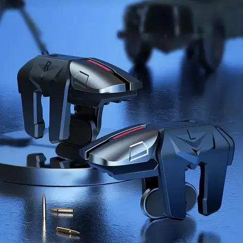 O gatilho de jogo móvel G21 é um gamepad retrátil ergonômico com botões aux