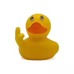 Engraçado dedo médio pato painel do carro decoração legal pato de borracha c - comprar online